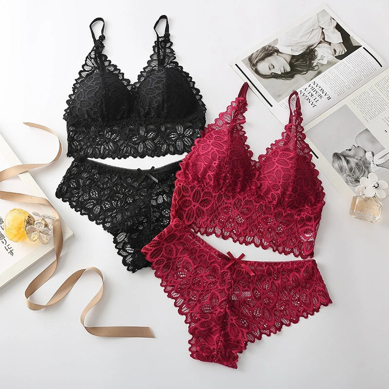 Lisa Lace Embroidery Lingerie