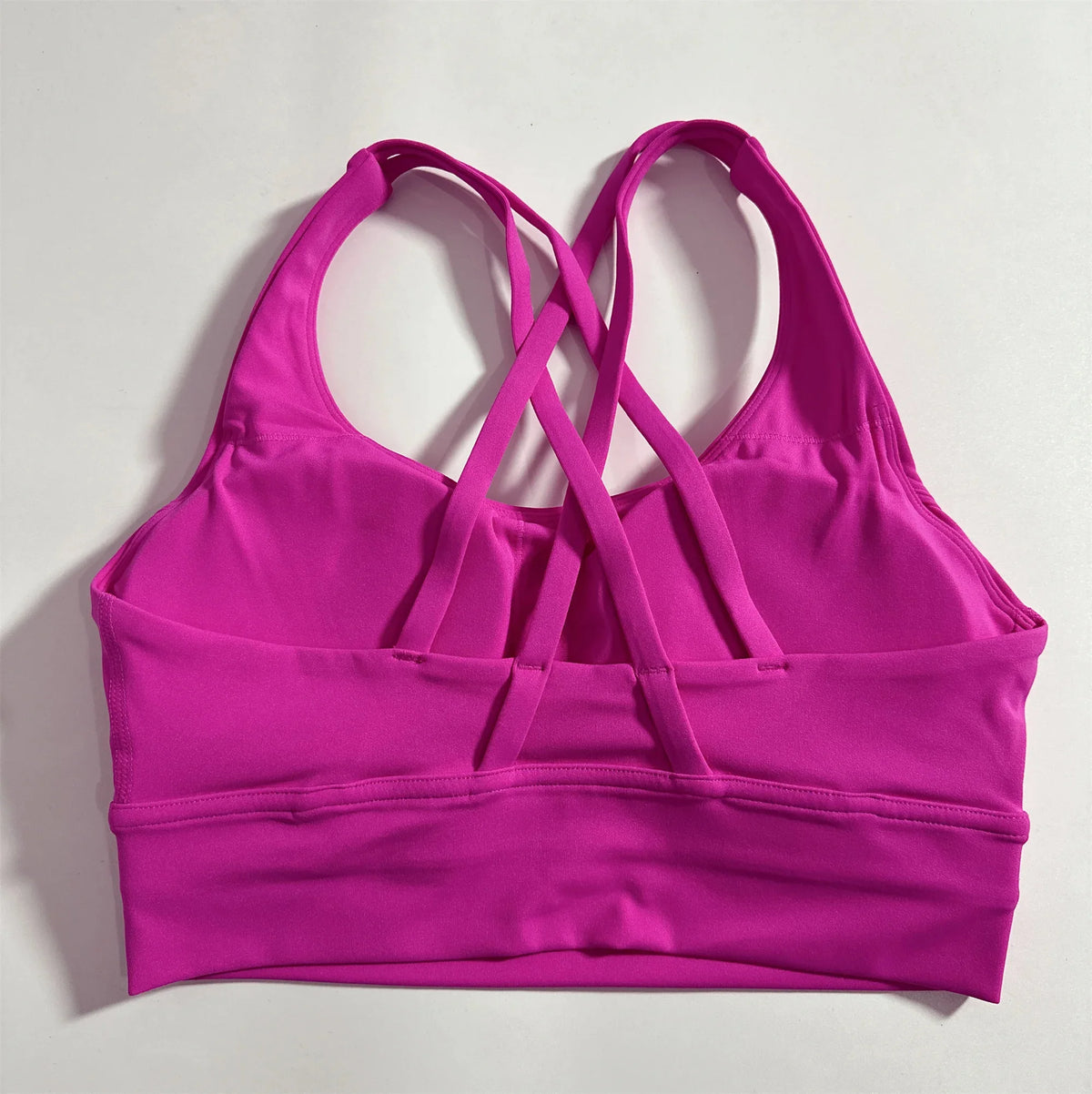 Solid Color Fitness Sport Bra