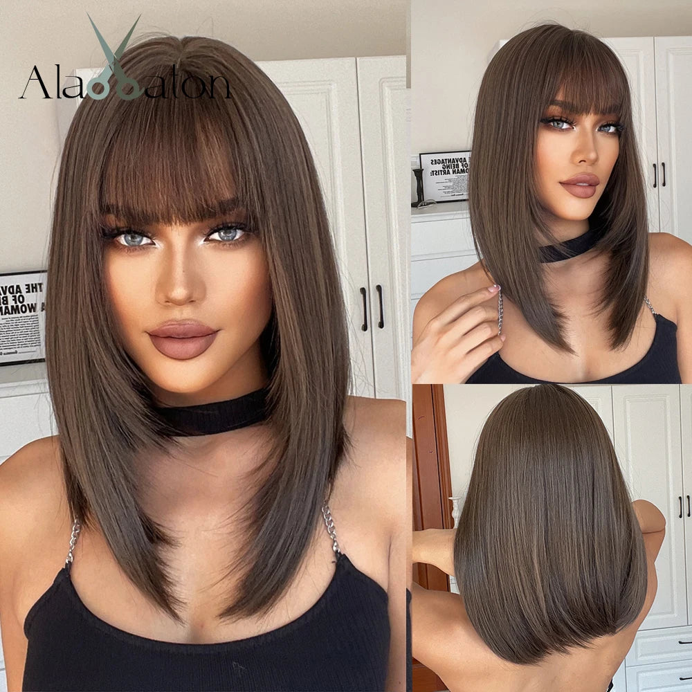 Galmora Layered Synthetic Wigs
