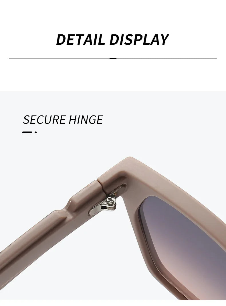 Vintage Square Sun Glasses
