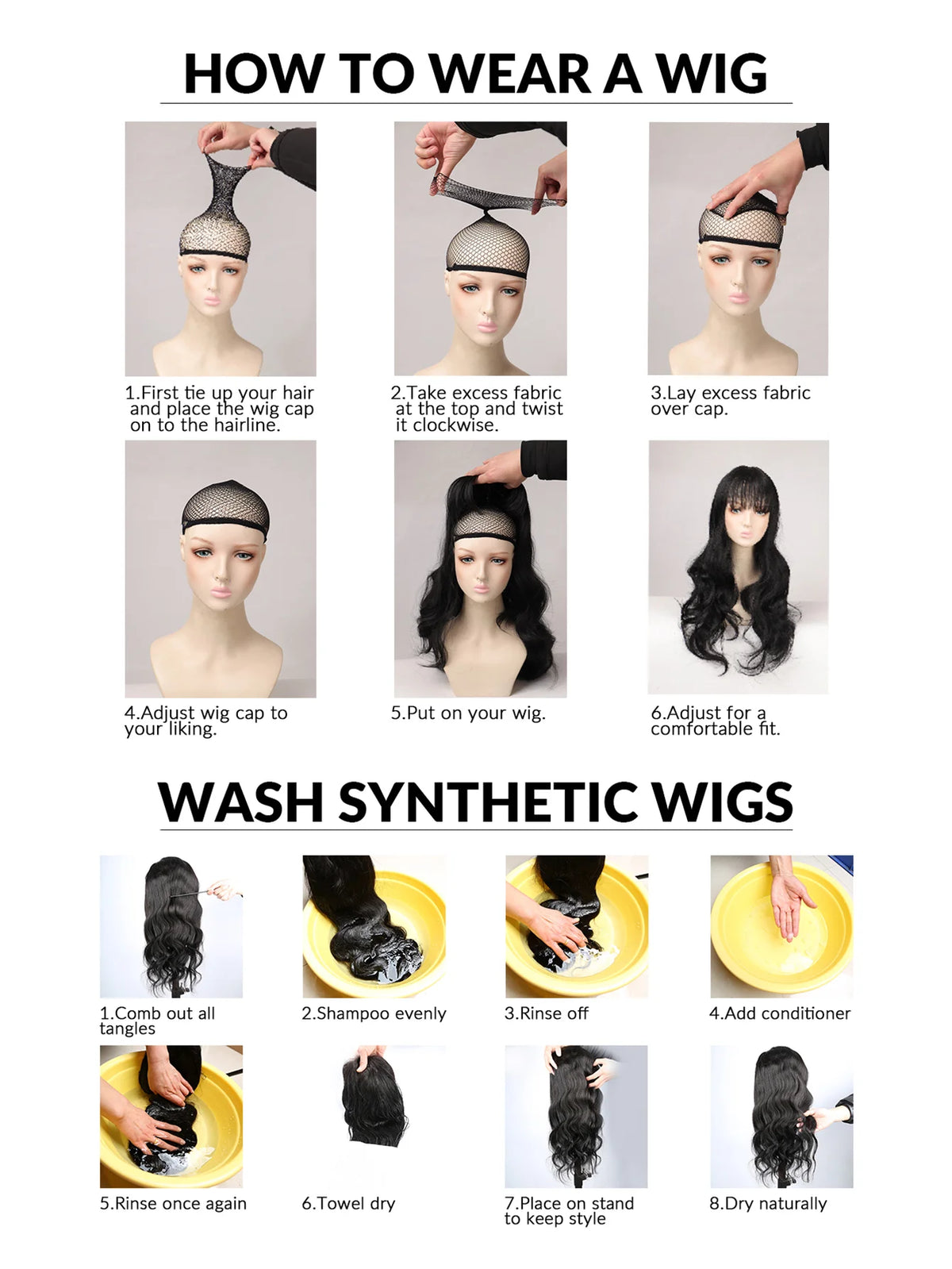 Natural Brown Wig