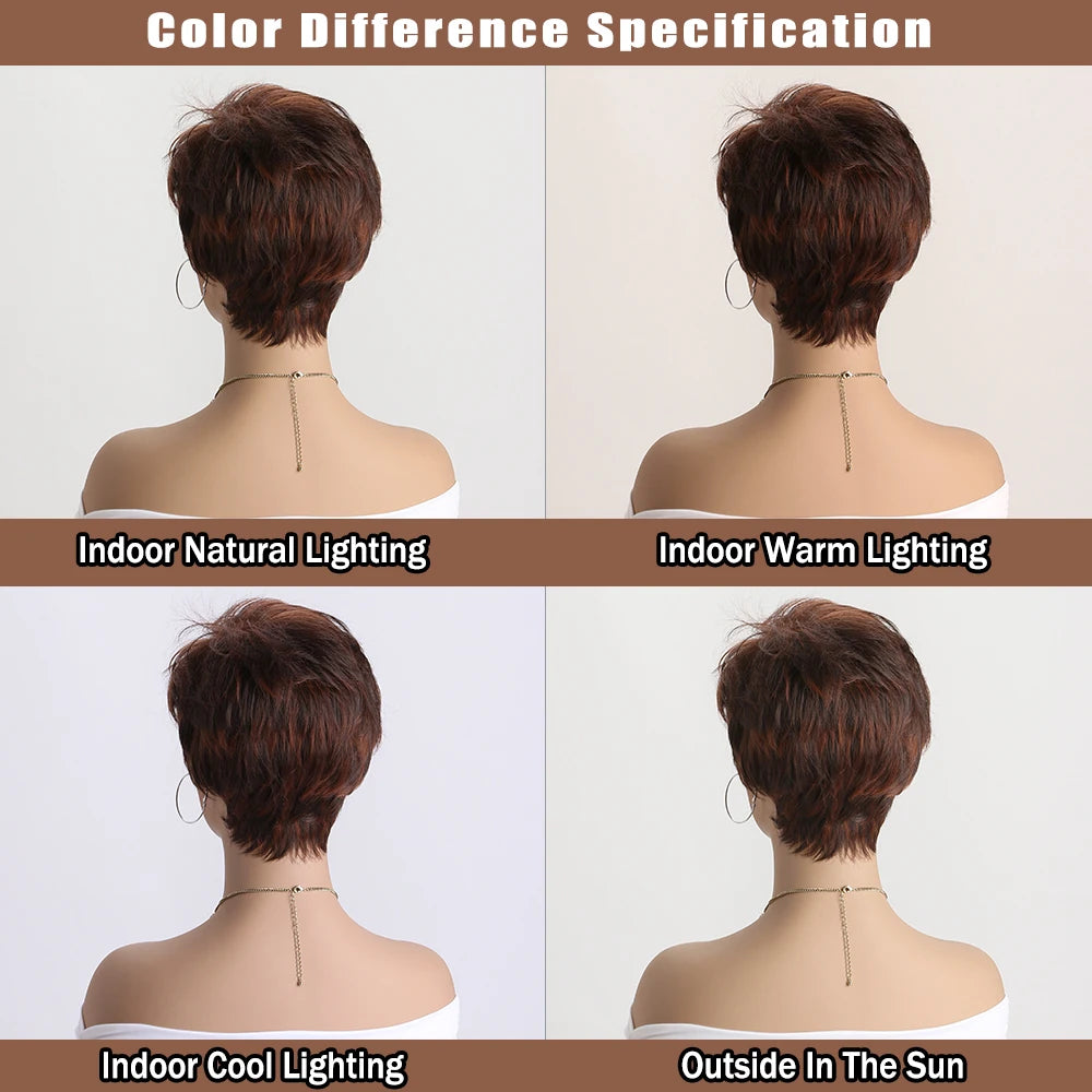 Natural Brown Wig
