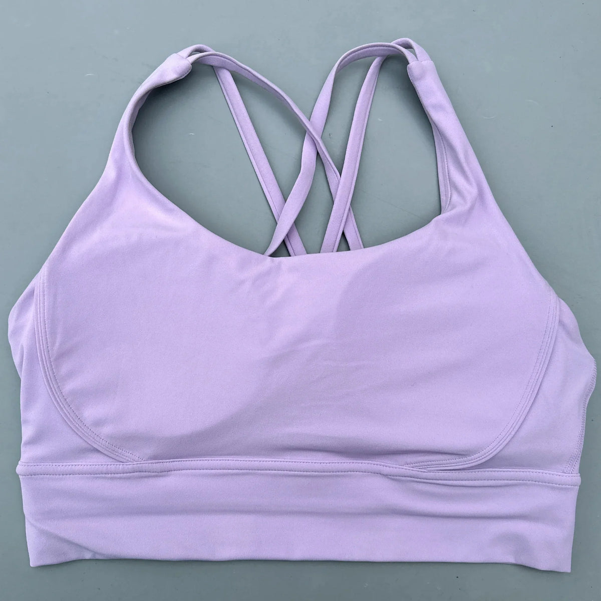 Solid Color Fitness Sport Bra