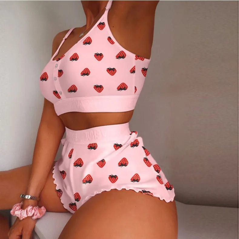 2 Pieces Lingerie Set