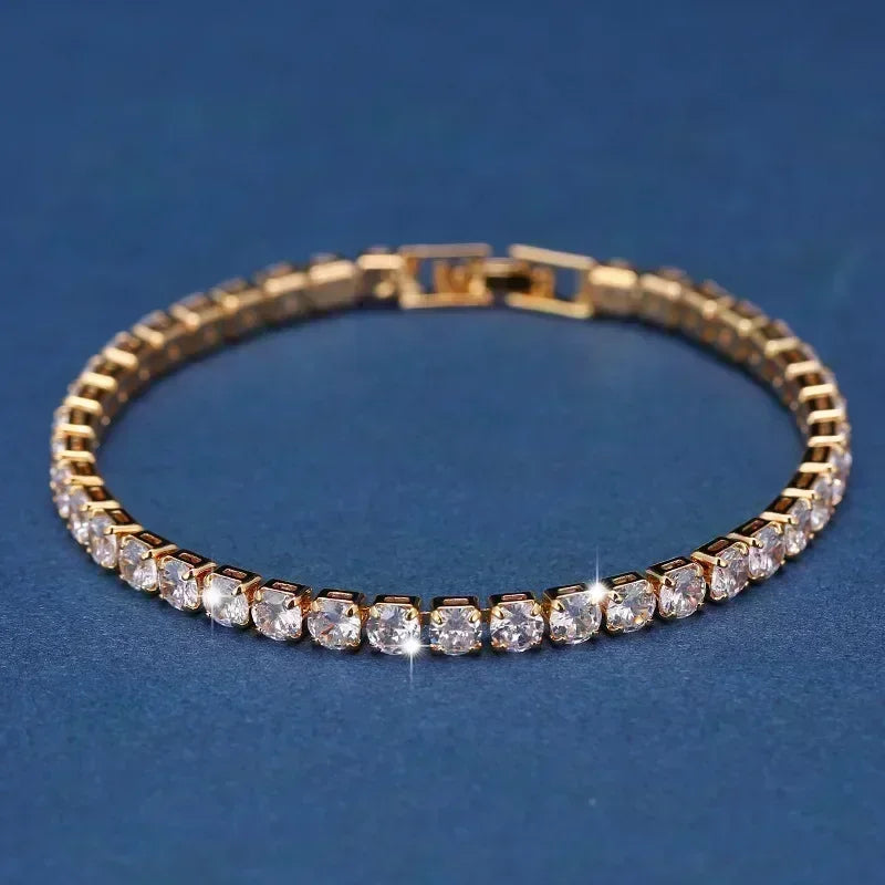 Exquisite Opal Tulip Zircon Bracelet