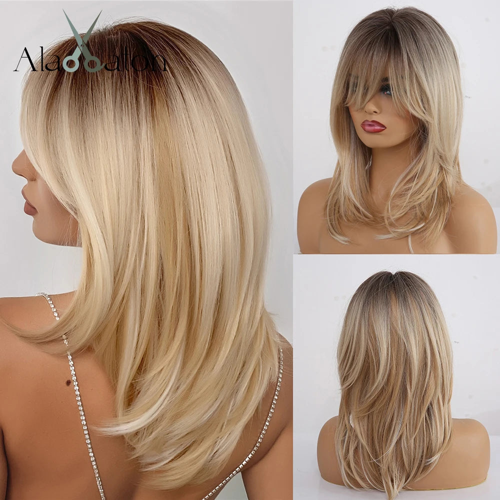 Galmora Layered Synthetic Wigs