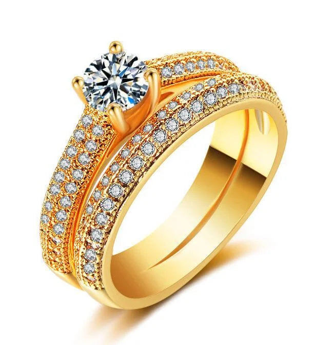 New 925 Sterling Silver Zircon Ring