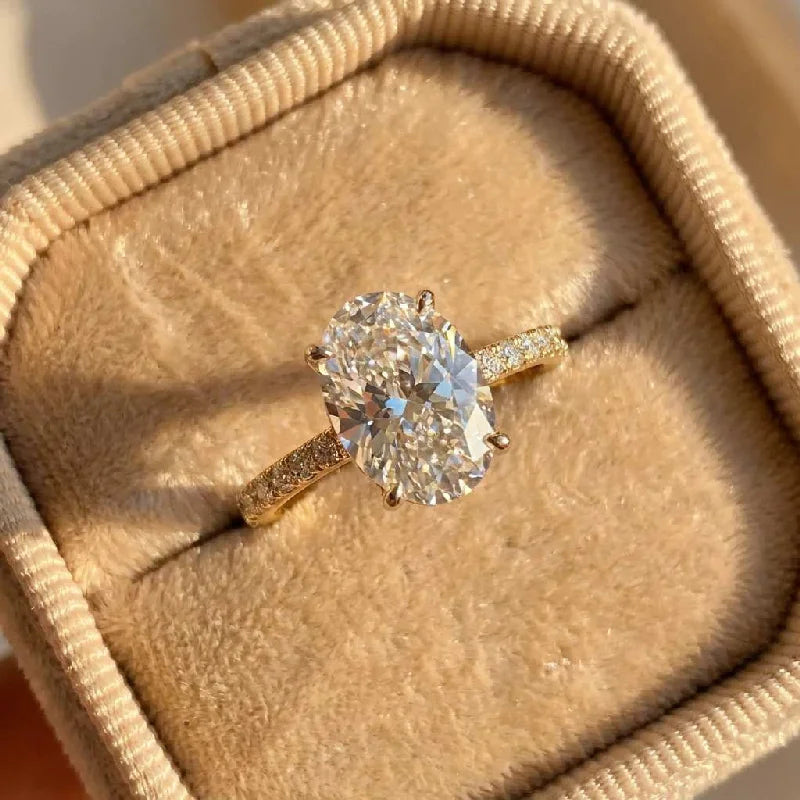 925 Sterling Silve Zircon Stone Rings