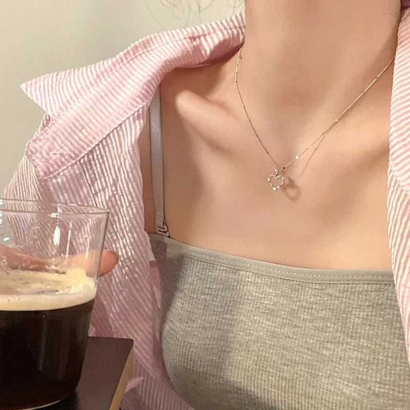 New Wine Red Cherry Gold Color Pendant