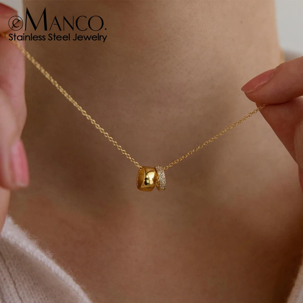 Stainless Steel Ring Pendant
