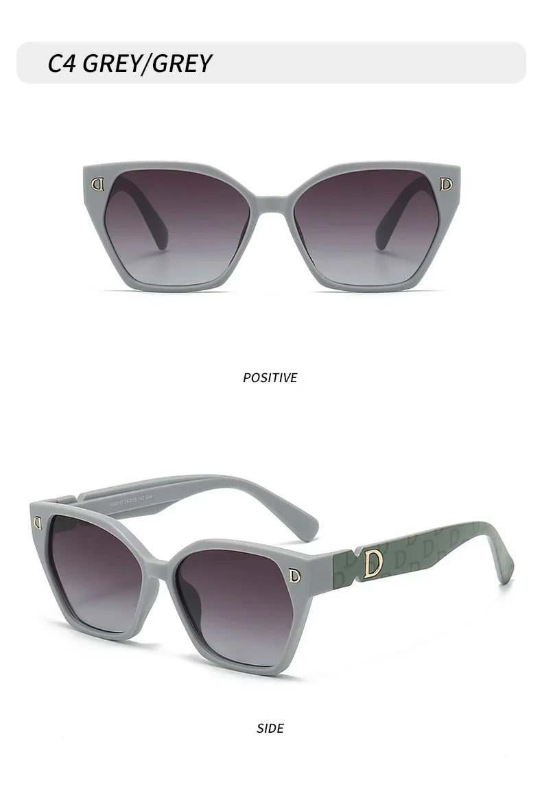 Vintage Square Sun Glasses