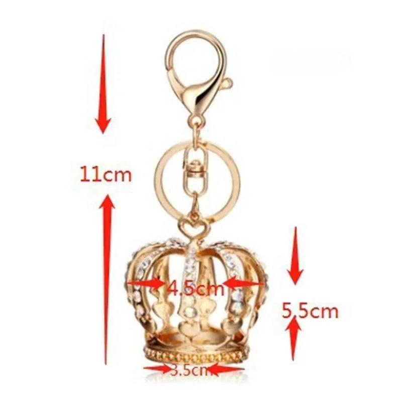 Elegant Crown Pendant Necklace