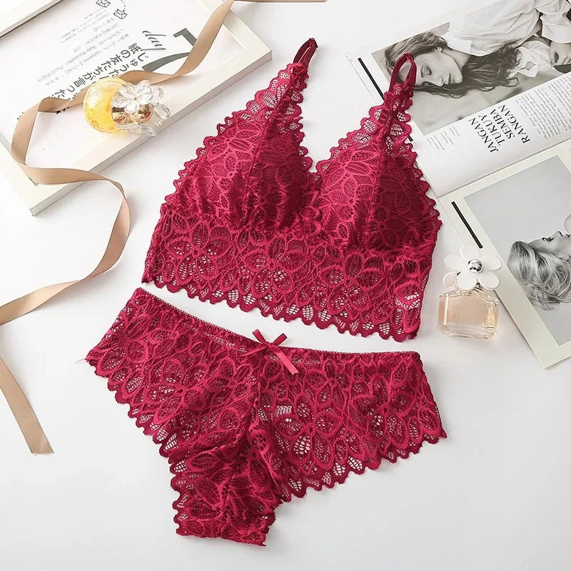 Lisa Lace Embroidery Lingerie