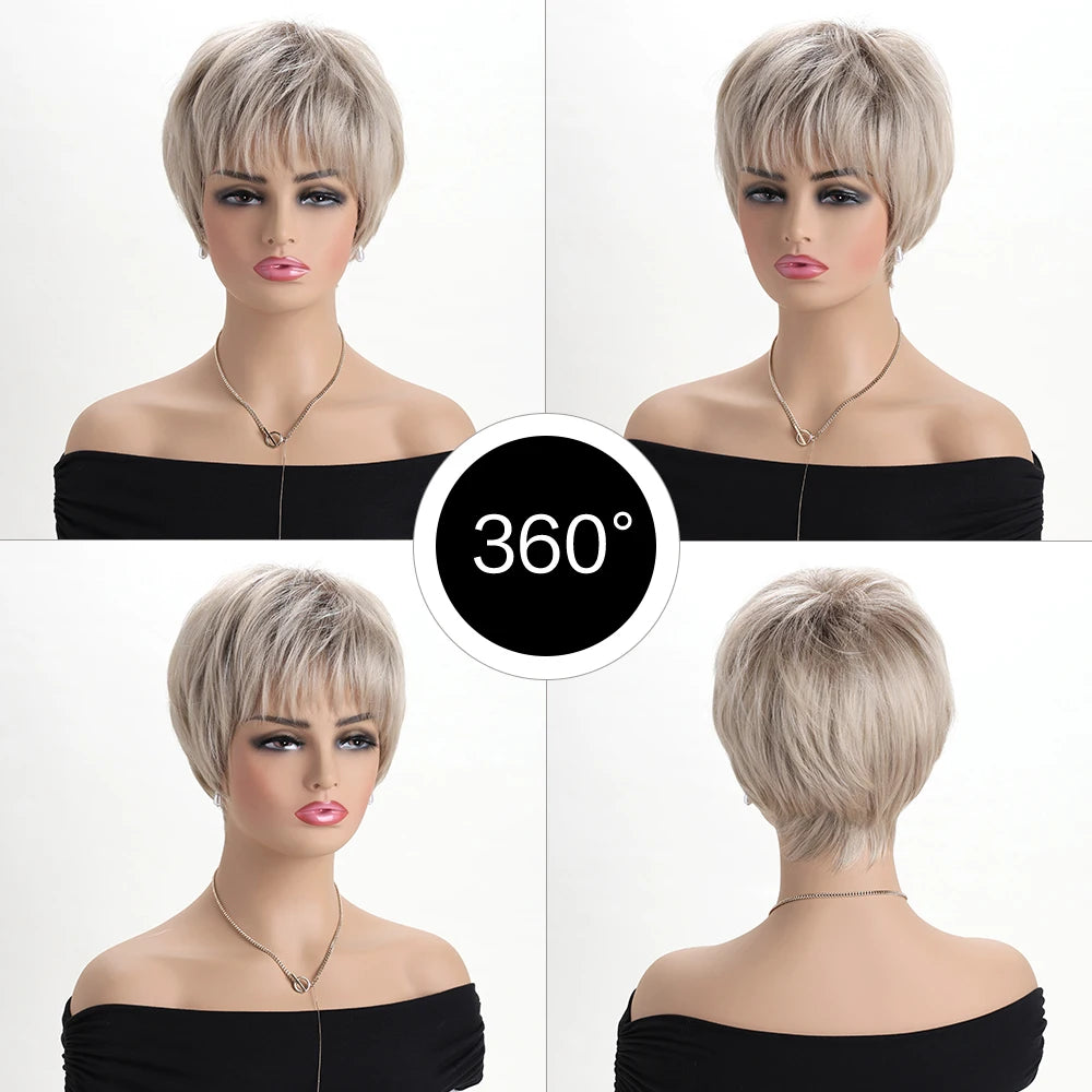 Natural Brown Wig