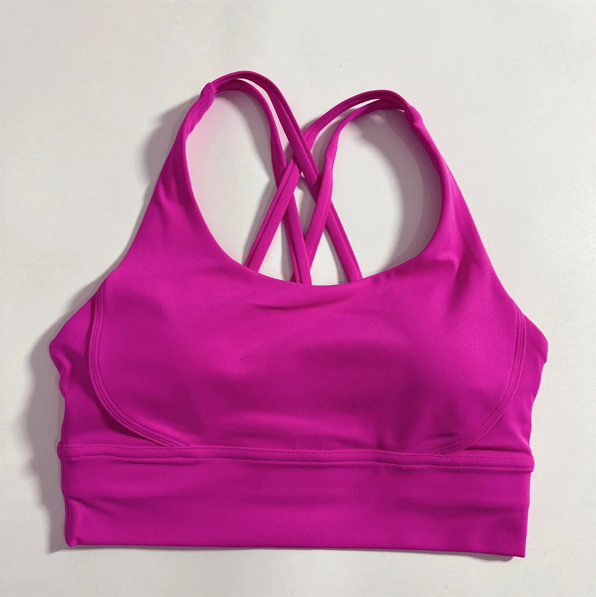 Solid Color Fitness Sport Bra