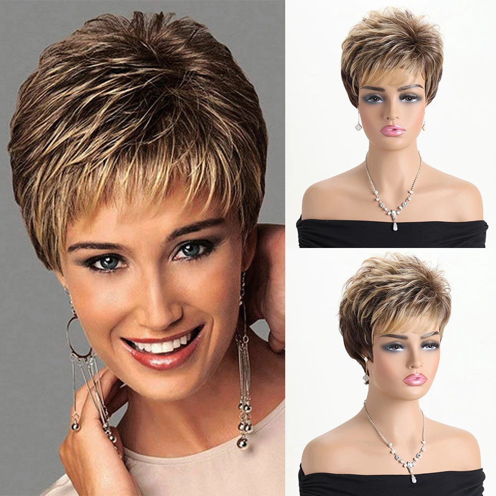 Natural Brown Wig