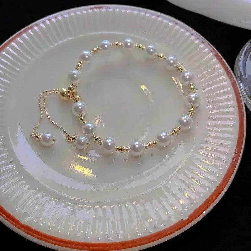 Exquisite Opal Tulip Zircon Bracelet