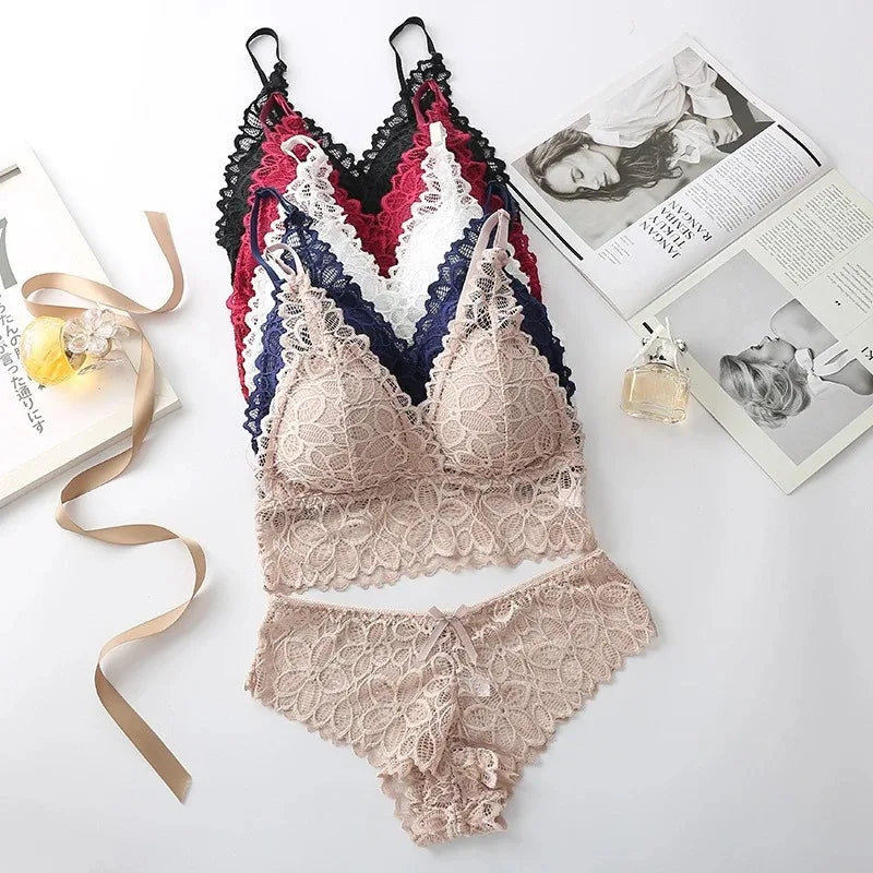 Lisa Lace Embroidery Lingerie